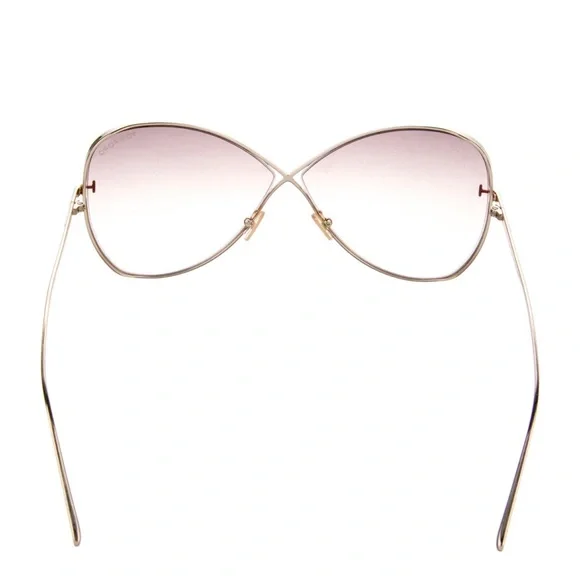 Tom Ford Sunglasses!!! Chic Gold Aviator Sunglasses - Picture 3 of 7